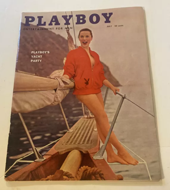 Playboy Magazine July Complete W Centerfold Jean Jani Men S