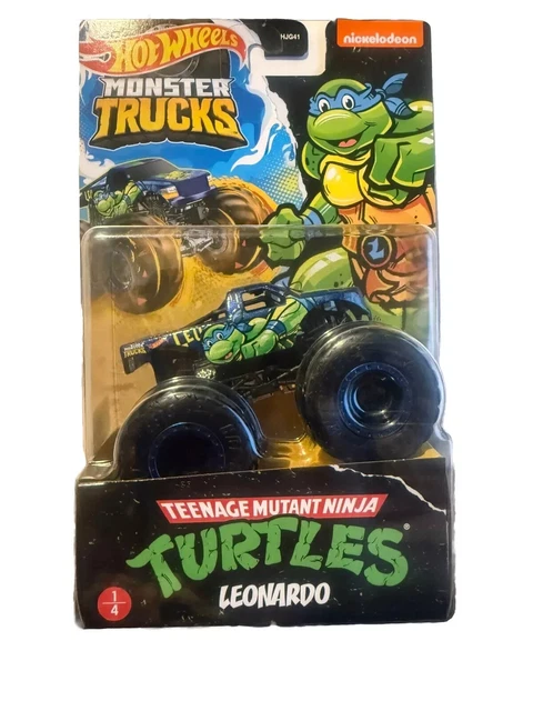 Teenage Mutant Ninja Turtles Hot Wheels Monster Trucks Leonardo Picclick Uk