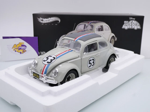 HOT WHEELS ELITE BCJ VW Coccinelle N Herbie The Love Bug