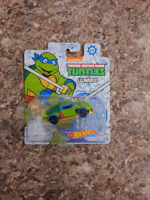 Leonardo Teenage Mutant Ninja Turtles Hot Wheels Character Cars Brand New Eur Picclick Fr