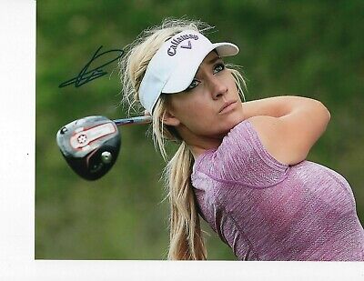 Lpga Golfer Pointsbet Modell Paige Spiranac Signiert Hitting Fahrer