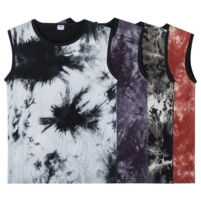 LESBIAN TOMBOY FTM Chest Breast Binder Buckle Tie Dye Vest Tank