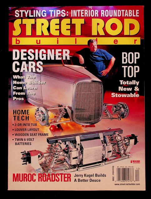 VINTAGE STREET ROD Builder Magazine December 2000 Hot Rod Car Cars Drag Racing 6 73 PicClick UK