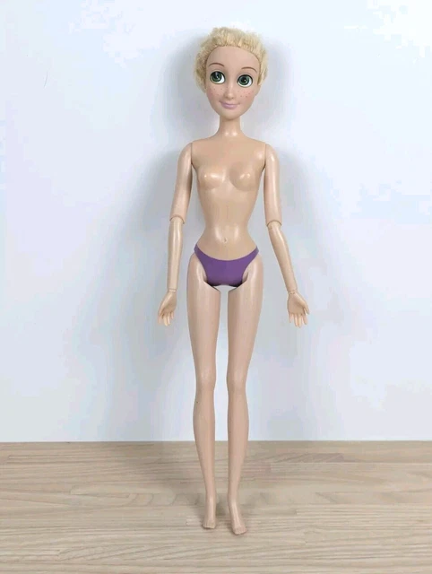 DISNEY PRINCESS RAPUNZEL 11 5 Doll Tangled Articulated Arms NUDE For