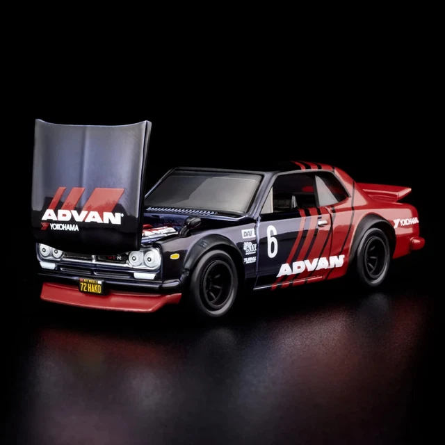 HOT WHEELS COLLECTORS Premium RLC Skyline H T GT R ADVAN RED