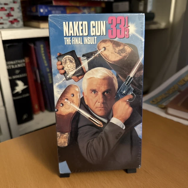 NAKED GUN 33 1 3 The Final Insult VHS 1994 New Sealed Watermark