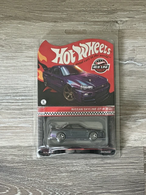 HOT WHEELS RLC Nissan Skyline GT R R violet minuit prévente EUR