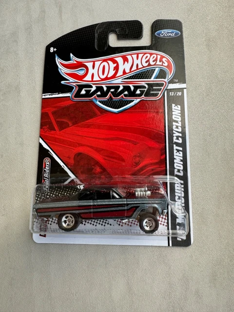 HOT WHEELS GARAGE Mercury Comet Cyclone Gray Red Real Riders A EUR PicClick FR