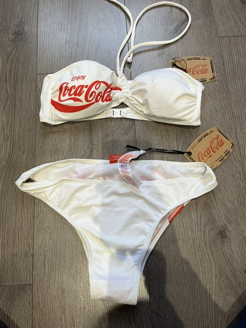 Primark Ocean Club Coca Cola Red White Bikini Uk New With Tags