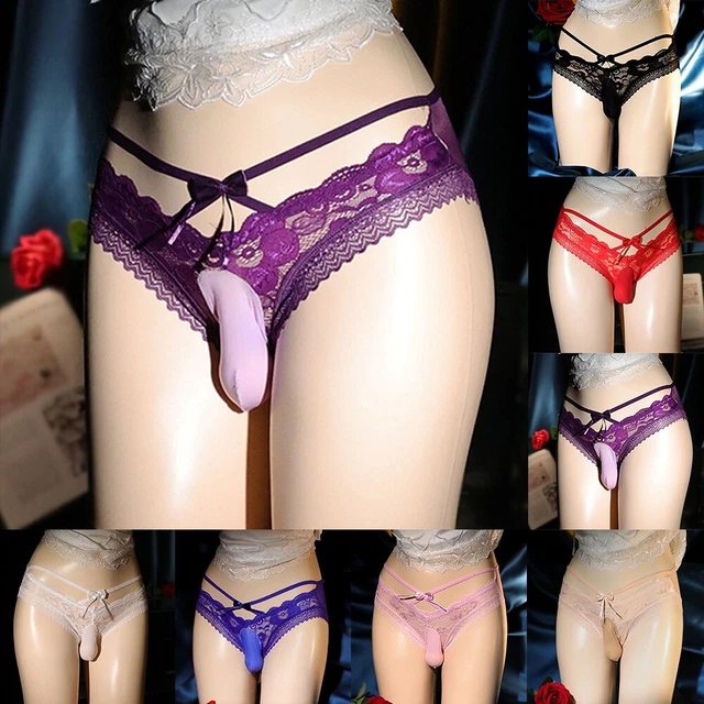 MENS UNDERWEAR MENS Underpant G String Lingerie Low Rise Pouch Regular