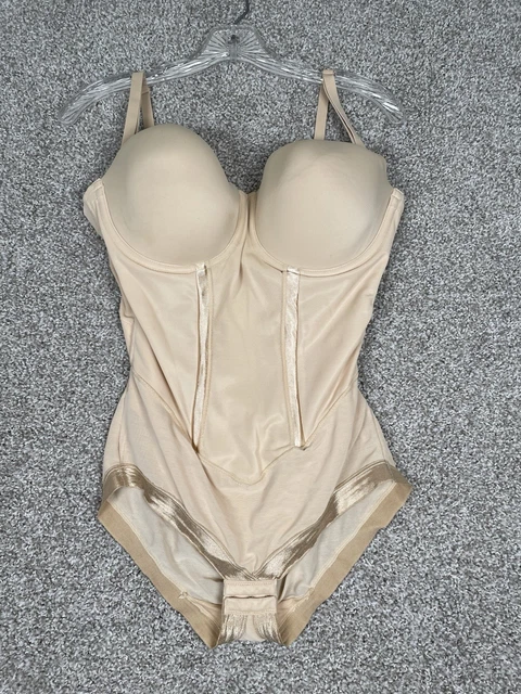 MAIDENFORM CONVERTIBLE FULL Slip D Strapless Firm Control Strapless Nude PicClick UK