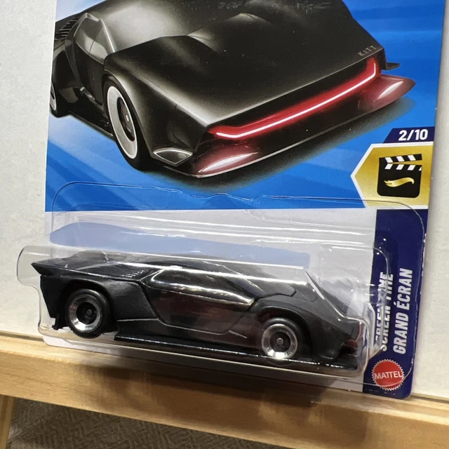 HOT WHEELS B Case HW K I T T Concept Black Knight Rider Screen