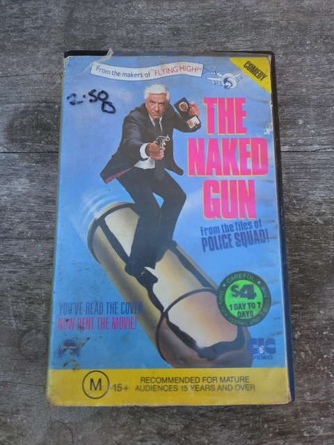 THE NAKED GUN Movie VHS Video Tape PicClick AU