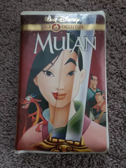 Mulan Vhs Gold Collection Edition Walt Disney Casette Classic My Xxx