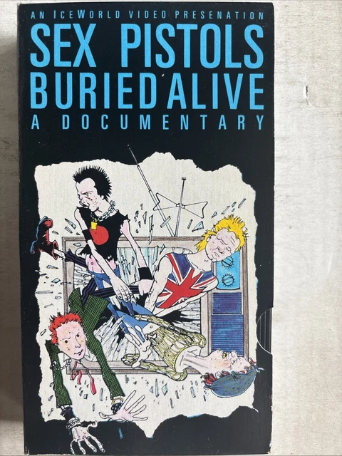 Rare Sex Pistols Buried Alive Documentary Vhs Ice World Video N J Mins Picclick Uk