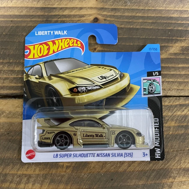 HOT WHEELS LB Super Silhouette Nissan Silvia S Gold Cars