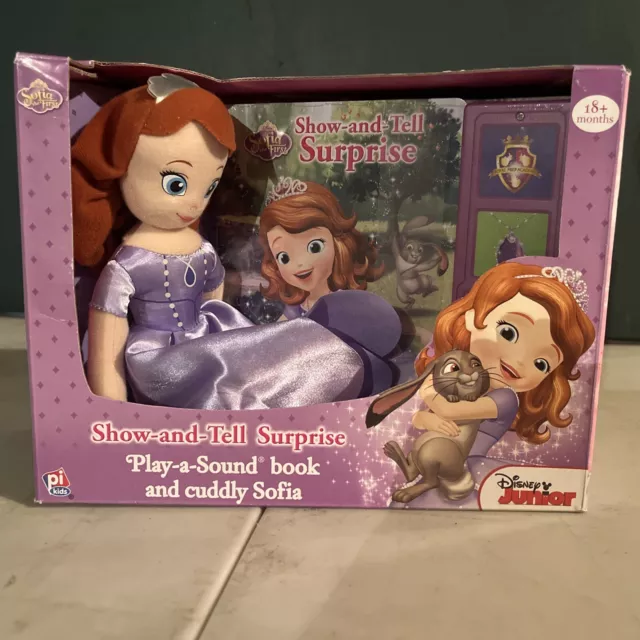 Disney Junior Sofia The First Show And Tell Surprises Sound Book See