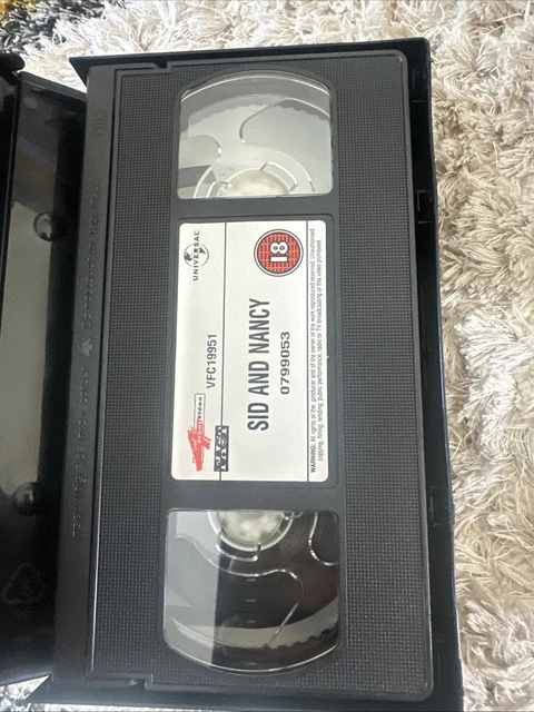 SID NANCY Video VHS Sex Pistols Film Punk Gary Oldmans Chloe Webb