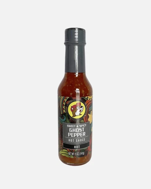 BUC EE S SWEET Spicy Ghost Pepper Hot Sauce Hot PicClick UK