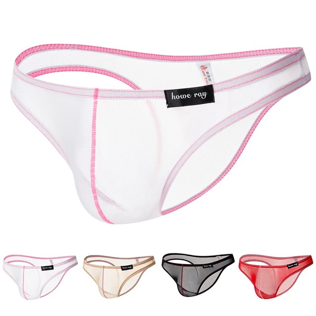 POCHETTE COURTE VOIR sexy à travers bikini slips hommes chauds grandes