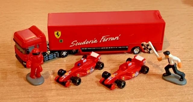 HOT WHEELS Planet Micro Ferrari F Team Set Complete Set PicClick UK