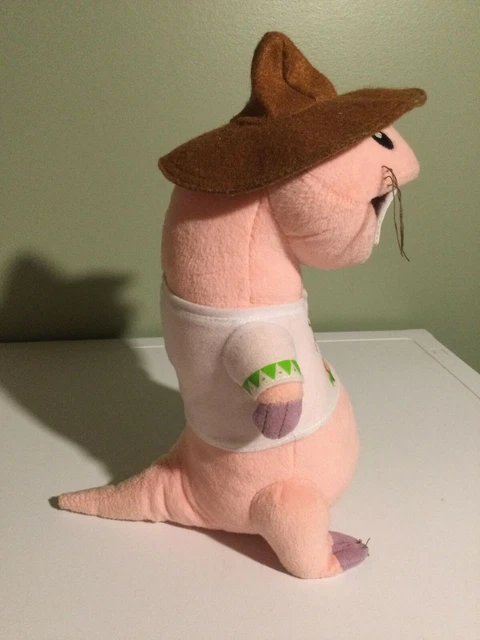 KIM POSSIBLE RUFUS The Naked Mole Rat PLUSH TOY Bueno Nacho Shirt CLEAN