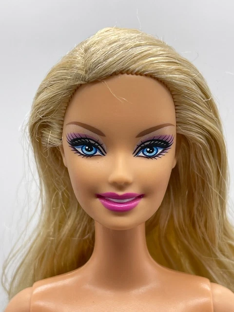 BARBIE GENERATION GIRL CEO Face Nude Blonde 1999 Body Articulated Knees