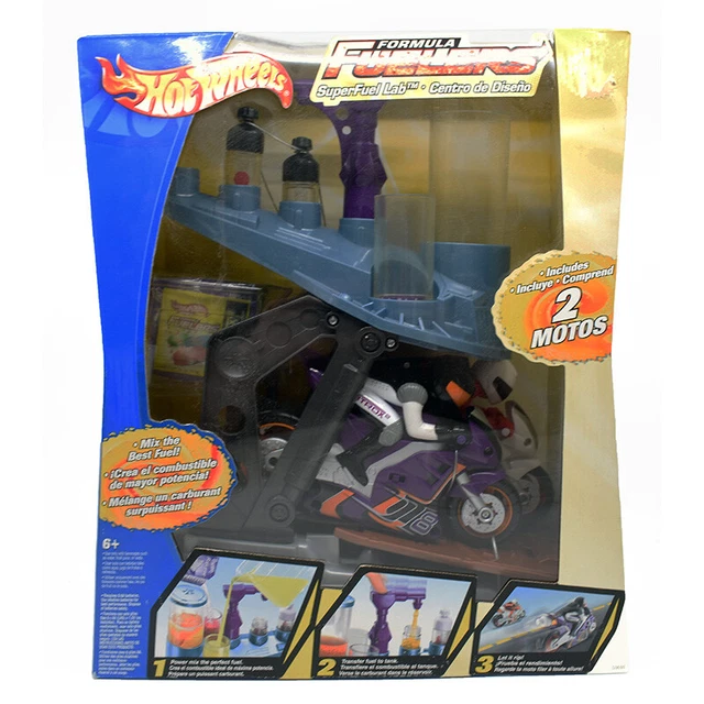 MATTEL HOT WHEELS FORMULA FUELERS SuperFuel Lab Motorcycles New In Box