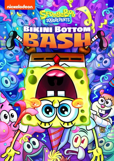 SPONGEBOB SQUAREPANTS BIKINI Bottom Bash DVD Bill Fagerbakke Tom