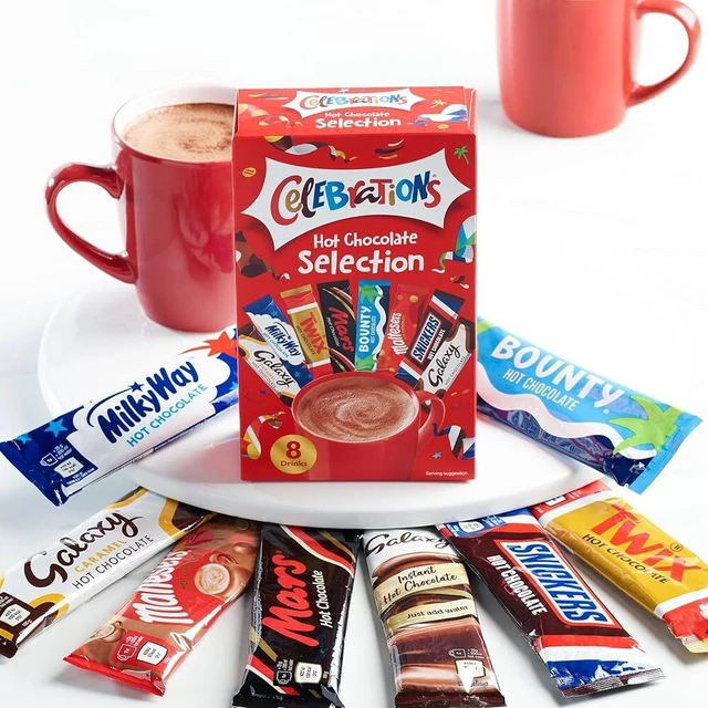 CELEBRATIONS HOT CHOCOLATE Instant Sachets Per Box PicClick UK