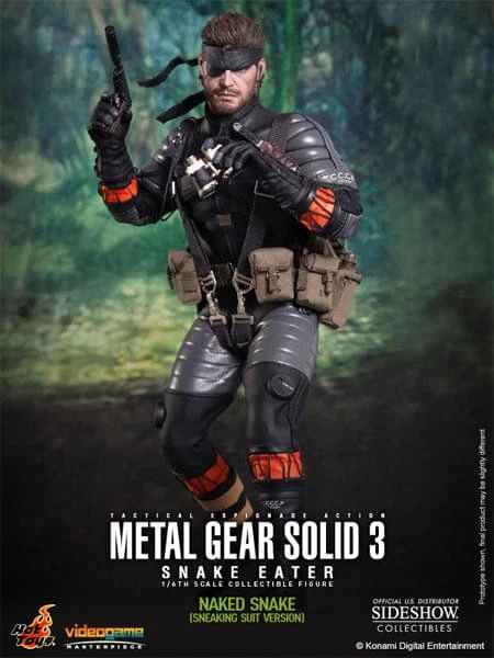 METAL GEAR SOLID Snake Eater Naked Snake Hot Toys EUR 681 95 PicClick ES