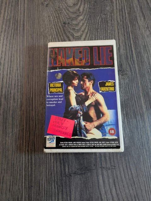 NAKED LIE RARE Big Box Ex Rental Vhs Video Victoria Principal Pal 6 96 PicClick UK