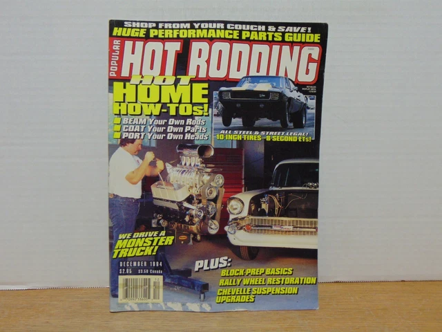 POPULAR HOT RODDING Magazine Volume Number December PicClick UK