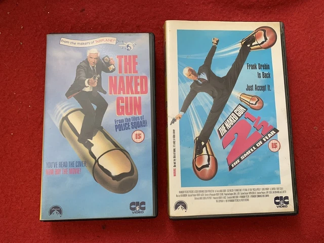 THE NAKED GUN Naked Gun 2 1 2 Vintage Cic Vhs Video X 2 Tested Leslie