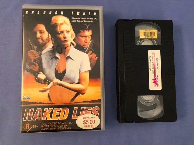NAKED LIES 1998 Shannon Tweed VHS Ex Rental 24 95 PicClick AU