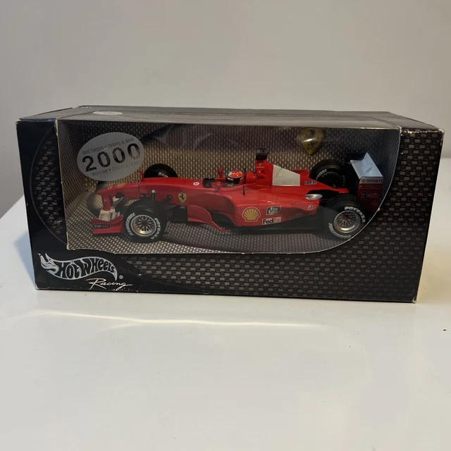 HOT WHEELS RACING Collection Michael Schumacher Ferrari F1 2000 1 24 Scale 0 99 PicClick UK