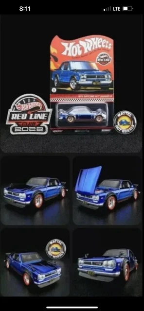 HOT WHEELS RLC Membership Nissan Skyline H T GT R Limited Edition PicClick UK