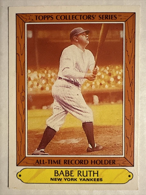 TOPPS WOOLWORTH S All Time Record Holders Babe Ruth HOF Neuf EUR PicClick FR