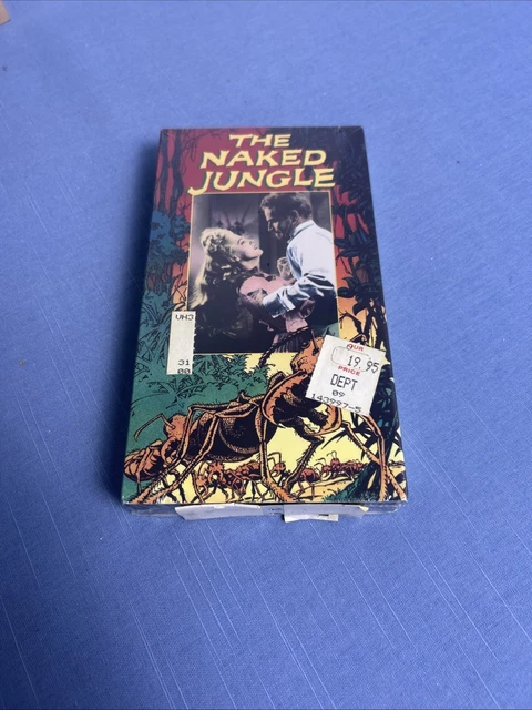 THE NAKED JUNGLE VHS Charlton Heston Eleanor Parker Classic Factory