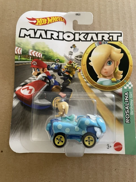 MATTEL HOT WHEELS Nintendo Super Mario Kart ROSALINA Birthday Girl