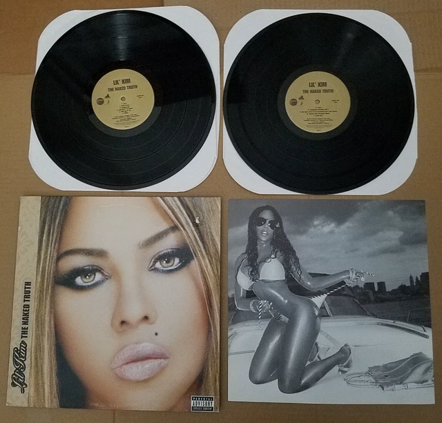 RARE LIL KIM The Naked Truth P 2005 Double 2xLP Vinyl Record EX NM