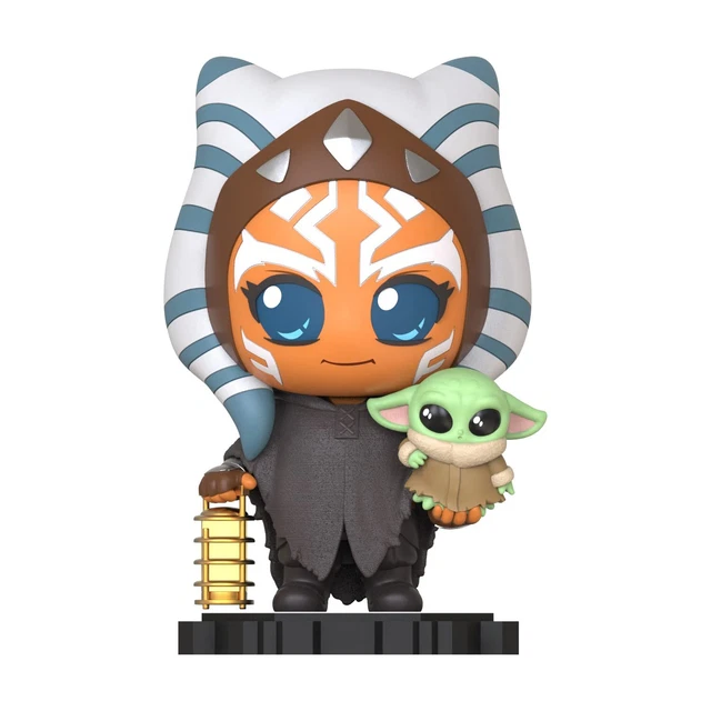 FIGURA MM Hot Toys Cosbi Star Wars Mandalorian Ahsoka Tano Grogu