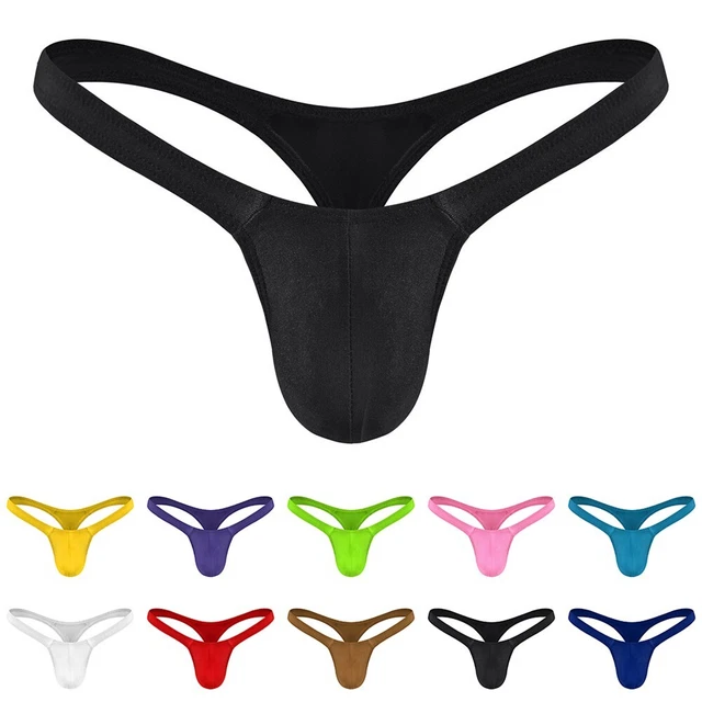 CULOTTE À CORDES en bikini string string rose mâle basse taille EUR