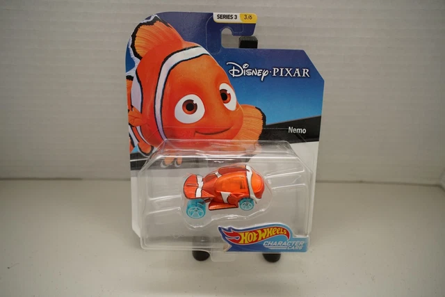 HOT WHEELS DISNEY Pixar Character Cars Series Nemo Scale EUR