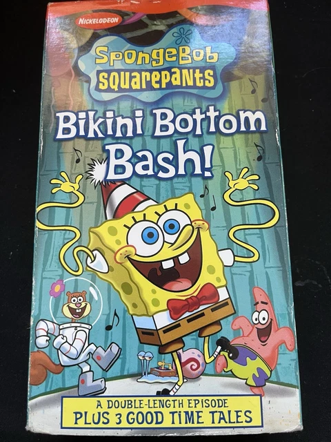 Spongebob Squarepants Bikini Bottom Bash Vhs Picclick Uk