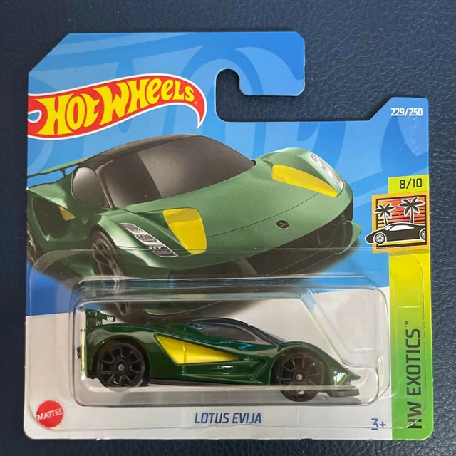 HOT WHEELS LOTUS Evija Green HW Exotics 2022 8 10 229 250 New N Case 7