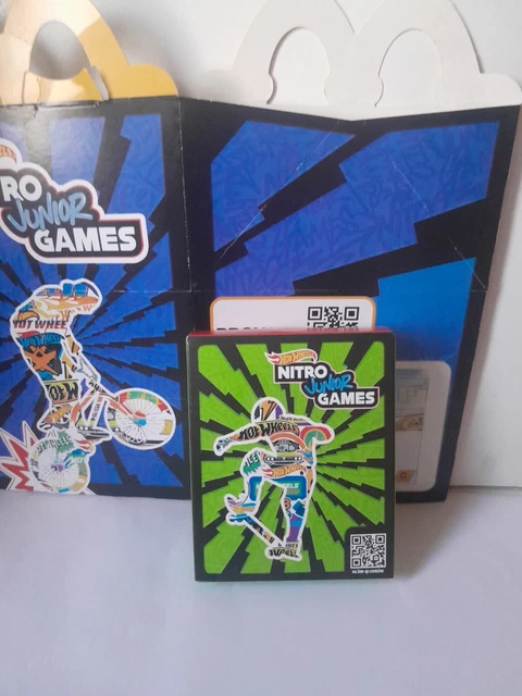 Mcdonald S Happy Meal Hot Wheels Nitro Junior Games Skateboard Sorpresa Eur Picclick Fr