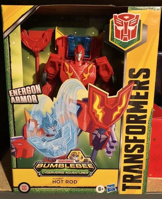 TRANSFORMERS BUMBLEBEE CYBERVERSE Adventures Ultimate Class Hot Rod