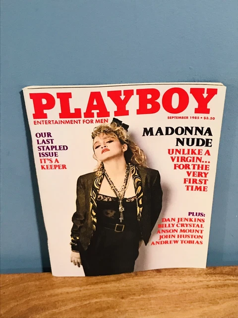 PLAYBOY MAGAZINE SEPTEMBER Madonna Nude Pictorial W Centerfold