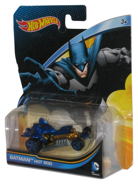 DC COMICS BATMAN Hot Wheels Hot Rod Batmobile Character Cars Toy Vehicle EUR